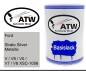 Preview: Ford, Strato Silver Metallic, V / V9 / V0 / V7 / V8 XSC-1056: 500ml Lackdose, von ATW Autoteile West.